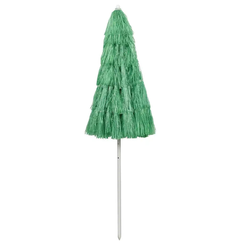 Ombrellone da Spiaggia-Ombrellone da mare Hawaii Verde 240 cm