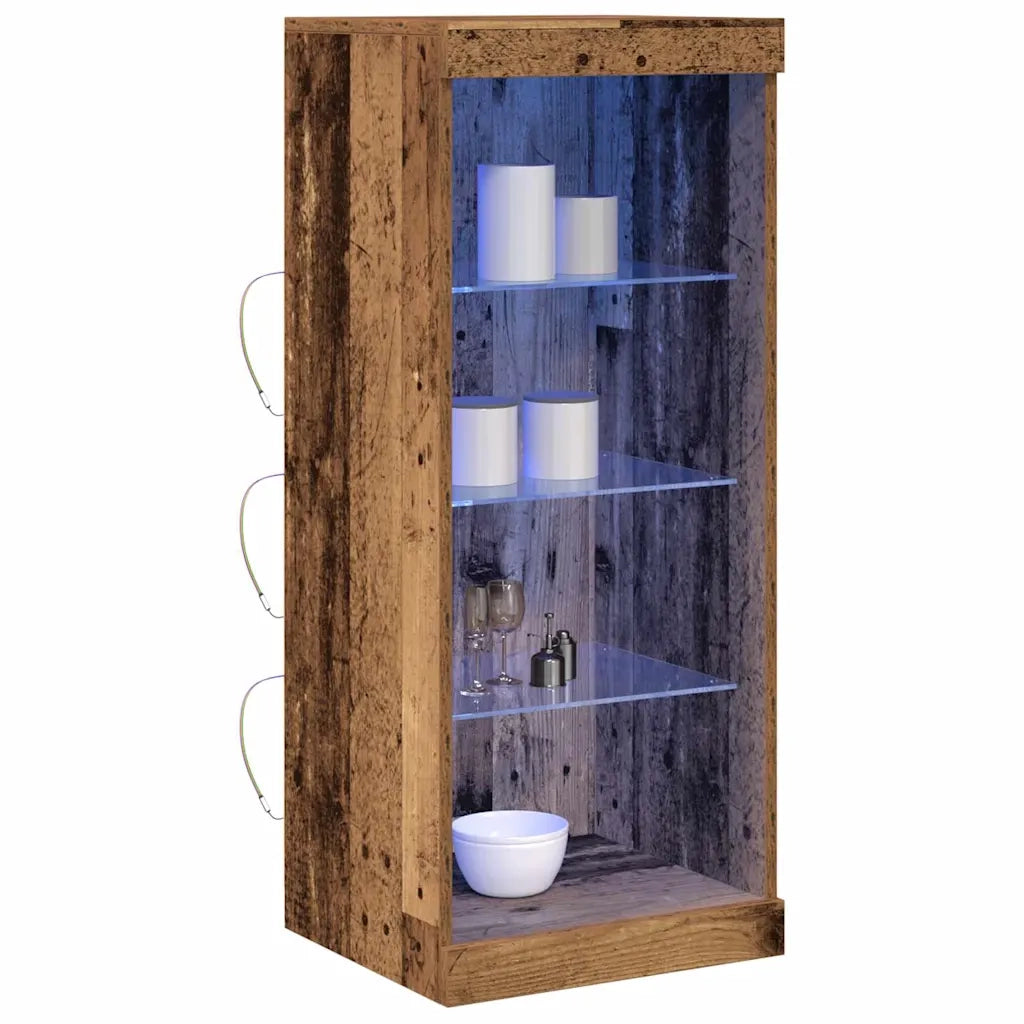 Credenza | Madia LED Legno vecchio 41 x 37 x 100 cm Legno multistrato