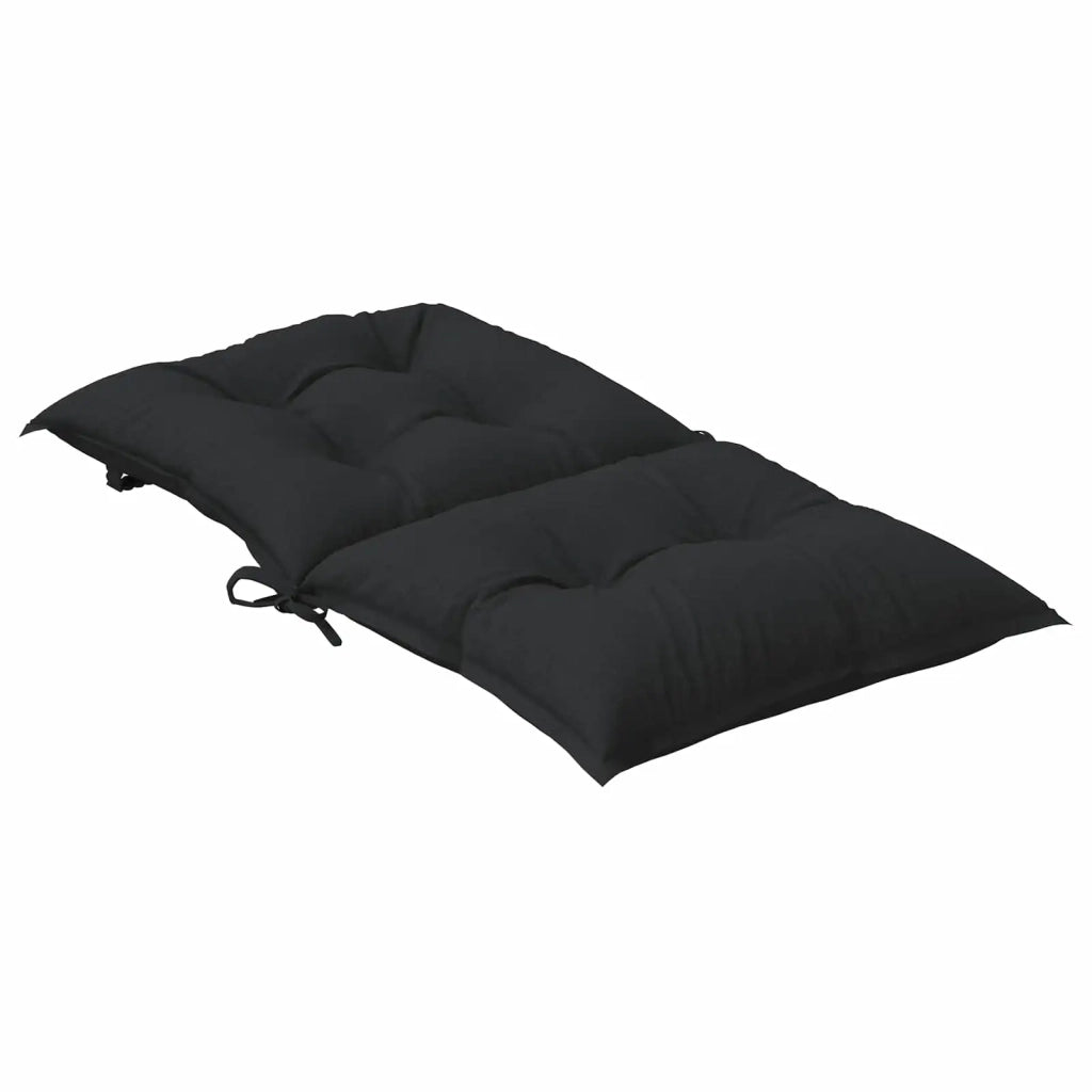 Set di Cuscini per Sedia Bassa 4 pcs Melange Nero 4002401