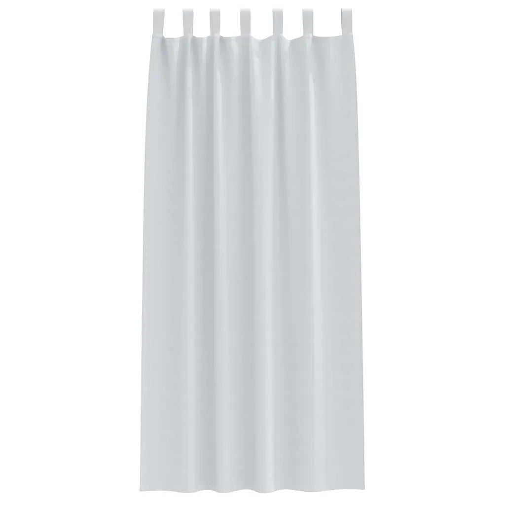 Tende Oscuranti | Tende Blackout con Anelli 2 pz Grigio Chiaro 260 x 140 cm