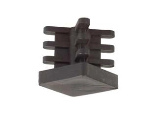 PUNTALI ALETTATI INTERNI PER TUBO QUADRO- - mm.30x30x26h. - 50 pezzi