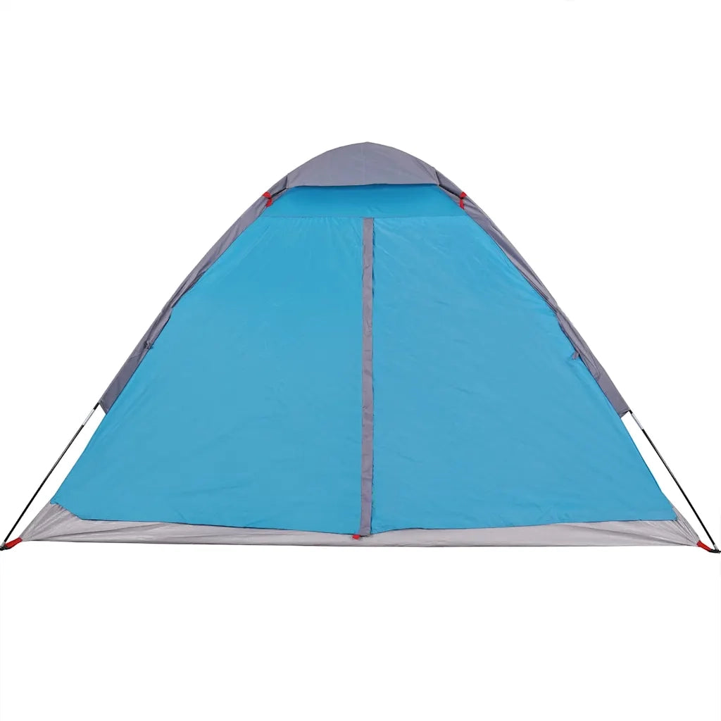 Tenda da campeggio | Tenda da campo a Cupola per 2 Persone Blu Impermeabile