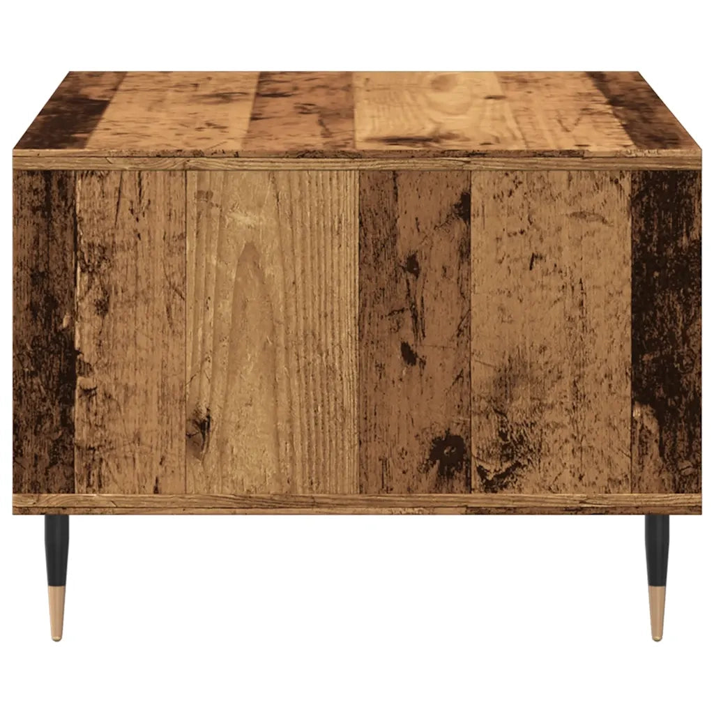 Tavolino da Salotto-Tavolino da soggiorno-Tavolo Legno Antico 60x50x36,5cm Legno Multistrato