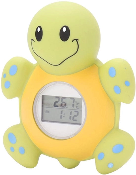 Termometro per Bambini - Termometro Acqua - Rapido e Preciso - Schildpad - Allarme Temperatura - Adatto per Bambini - Bagno