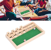 Gioco di Dadi a 12 Facce - Tavolo da Gioco con Base Rotante - Gioco in Legno - Sostenibile e Sicuro - Adatto per Famiglie e Amici - Divertente Attività