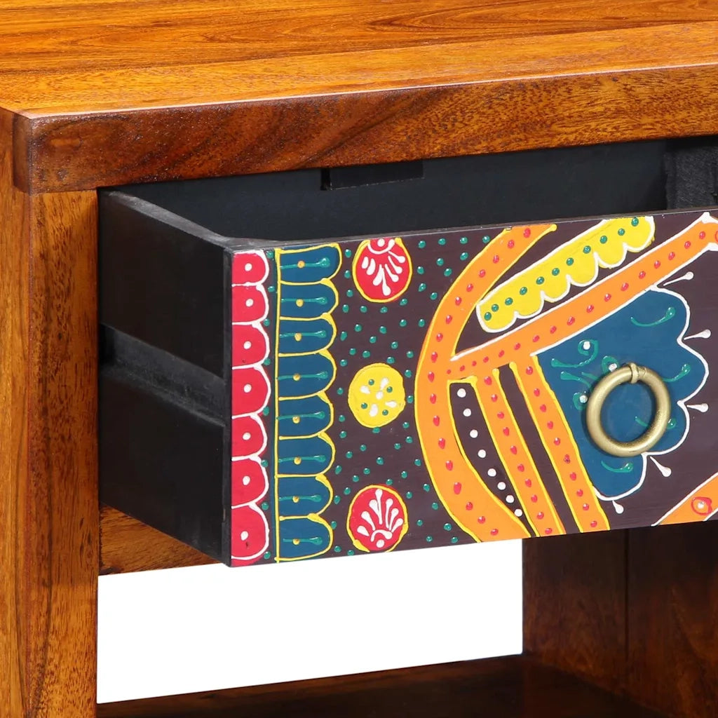 Set di 2 Comodini | Armadio da Notte | Mobiletto da notte con cassetto Marrone 40 x 35 x 35 cm