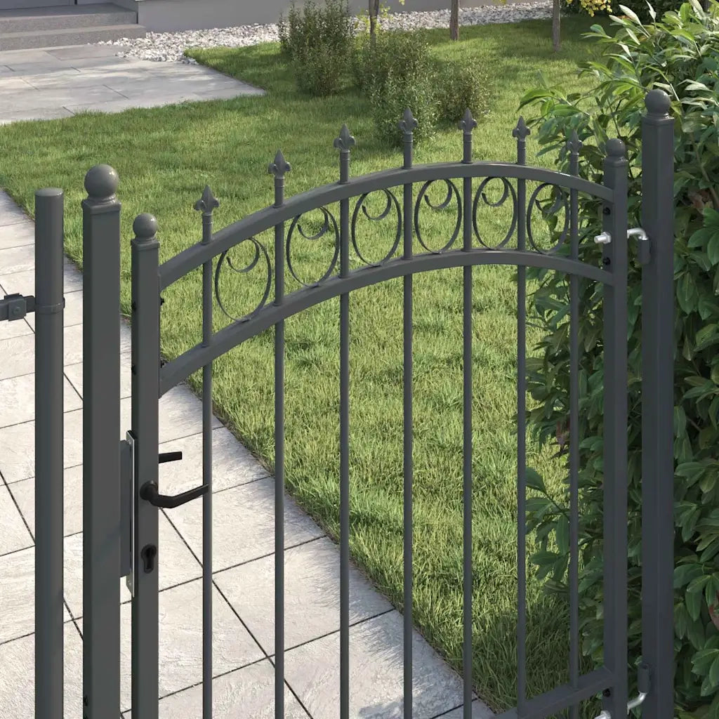 Cancello della recinzione con punte EMMEN 150 x 100 cm 42008989
