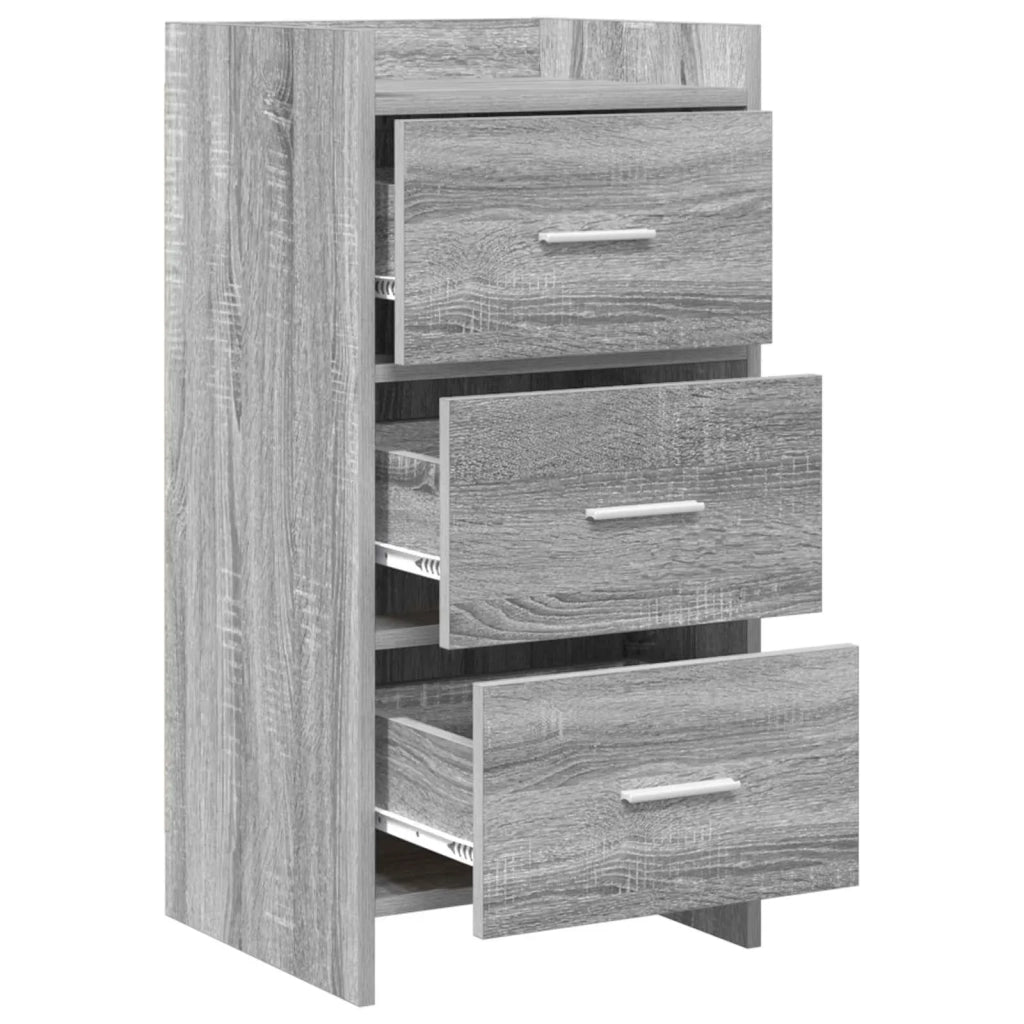 Credenza Sonoma grigio 40 x 36 x 80 cm Legno ingegnerizzato 8011064