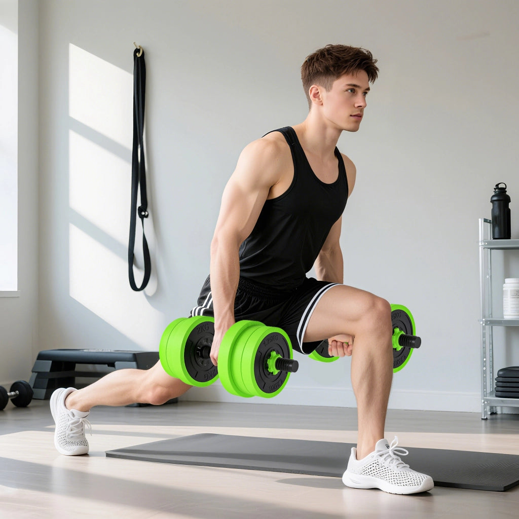 Kit Palestra 4 in 1 ¨C Zephmum ¨C Verde e Nero
