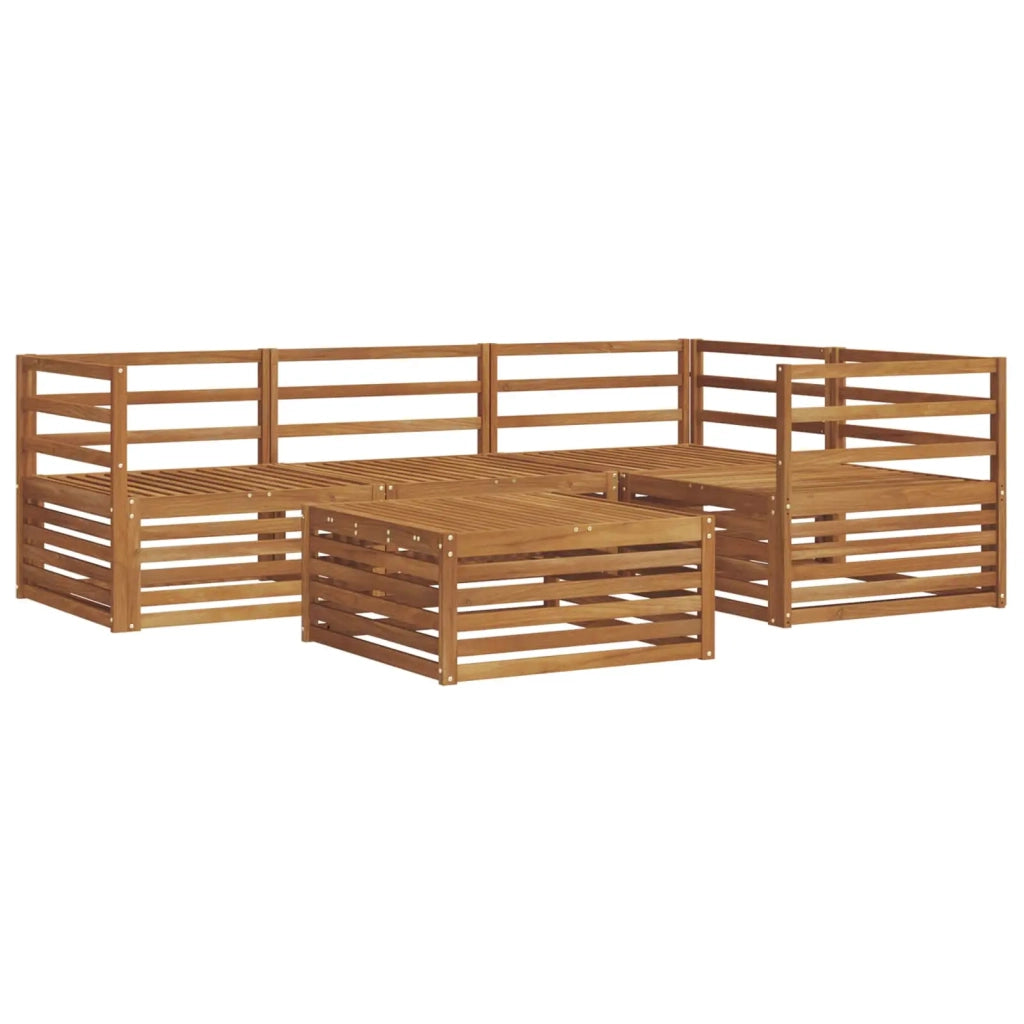 Set di divani da esterno 5 pcs Naturale 3373399