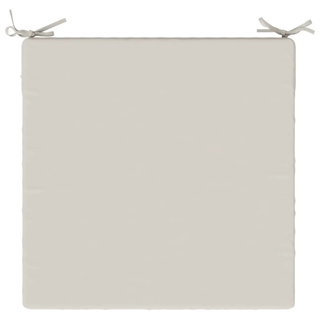 Cuscini per Sedia in 4 Pezzi SOEST 4 pz 100% Poliestere Bianco 944708