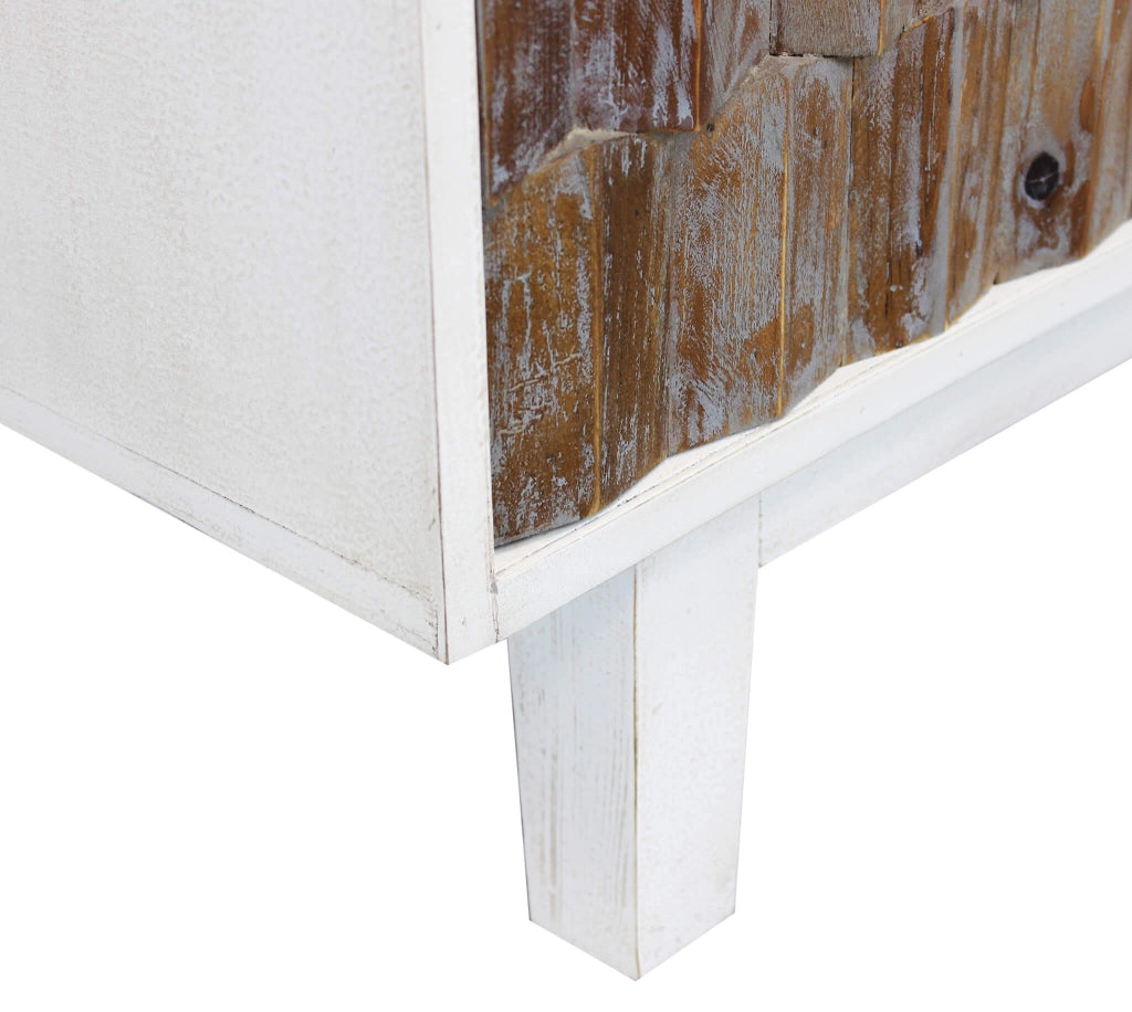ANGUS MOBILE DA ARREDO CON 2 ANTE 90 X 50 X 89 CM BICOLOR