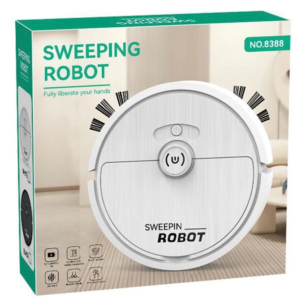 Trade Shop - Robot Spazzante Aspirapolvere Automatico Intelligente Multifunzione Per Pulizia Casa -