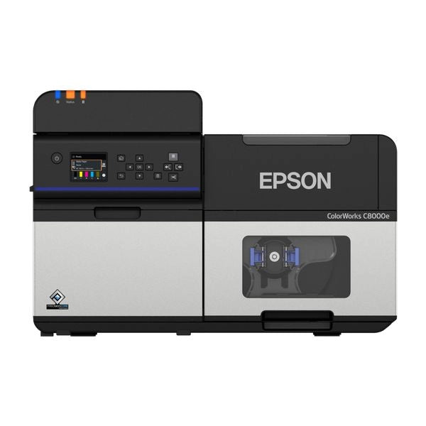 Epson colorworks c8000e (bk) stampante per etichette (cd) ad inchiostro a colori 600 x 1200 dpi 300 mm/s con cavo e senza cavo collegamento ethernet lan - C31CL02102BK