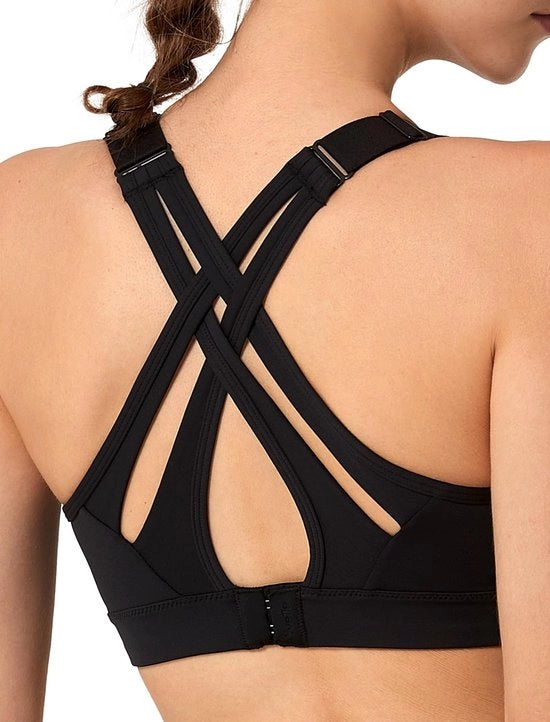 Supporto sportivo con alta resistenza - Raccorda posteriore - Rivestito - Tessuto a rete - Cinture regolabili - Adatto per fitness/yoga - Top sportivo 

Modello: SC-001
Materiali: 80% Poliester, 20% Elastaner
Dimensioni: 40-46 cm