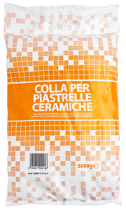 COLLA PER PIASTRELLE  kg. 5 4.00 pz