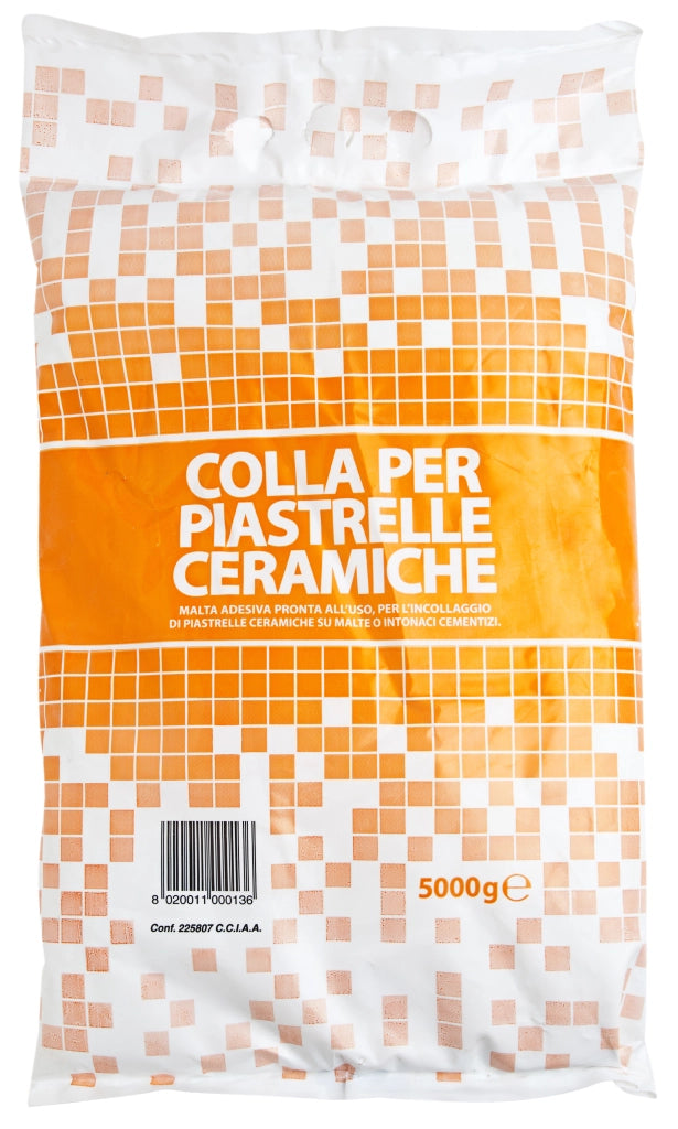COLLA PER PIASTRELLE  kg. 5 4.00 pz
