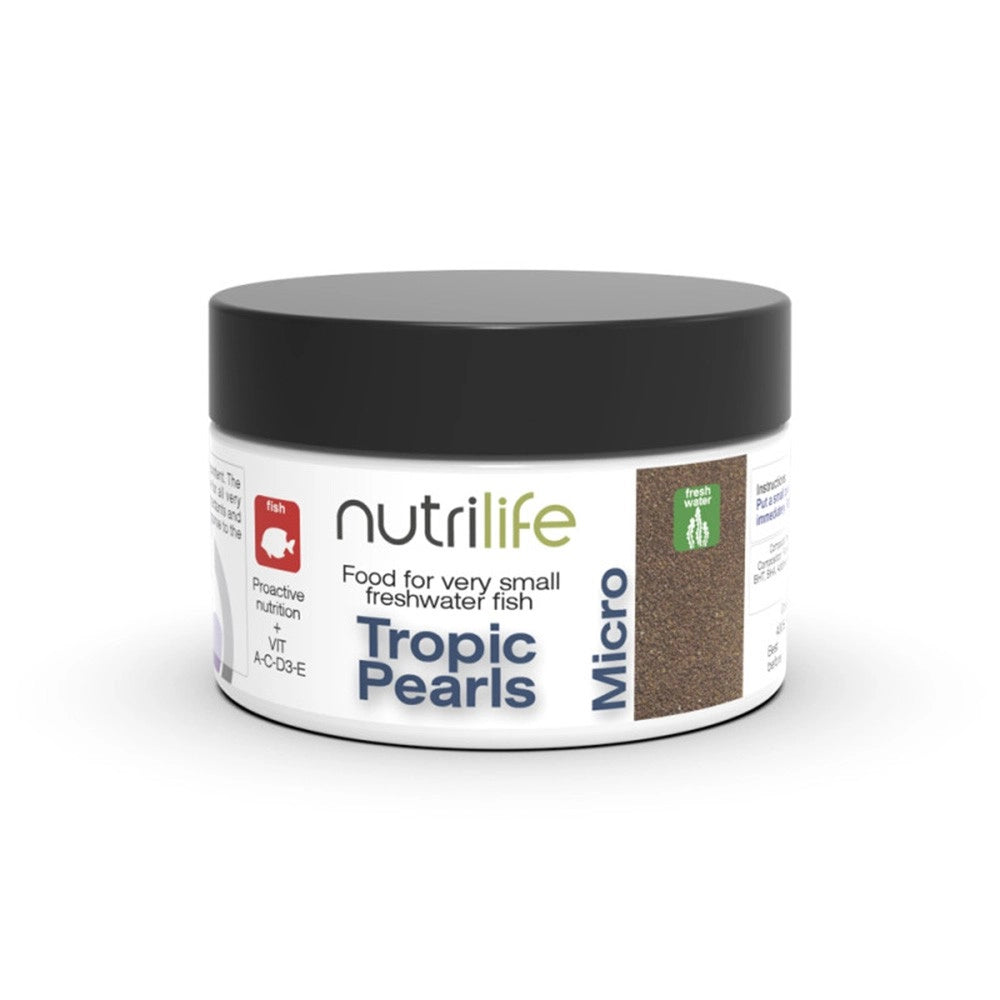 OceanLife Tropic Pearls Micro 100ml/55gr - mangime in micropellet per rafforzare il sistema immunitario in pesci d'acqua dolce