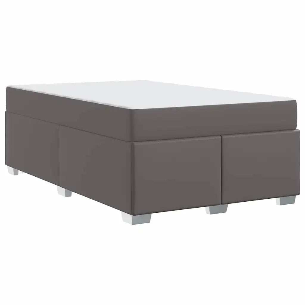 Struttura del letto con materasso Grigio 120 x 190 cm Tessuto 3399232