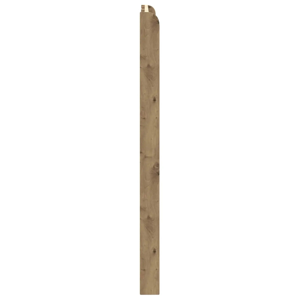 Testiera Letto Rovere Artigianale Legno ingegnerizzato 889694