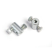 MORSETTO 2 VITI LATERALI FORO 4,5 MM CF 4 PZ- 1,0 confezione