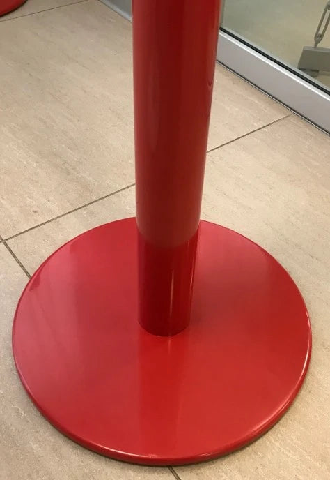 Colonnina Segnapercorso Tendinastro rosso - Bianco