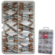 Assortimento Rivetti Rame Pz.130