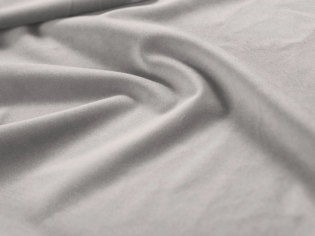 Cosmopolitan Design - Divano "Bali" 2 posti in velluto argento 