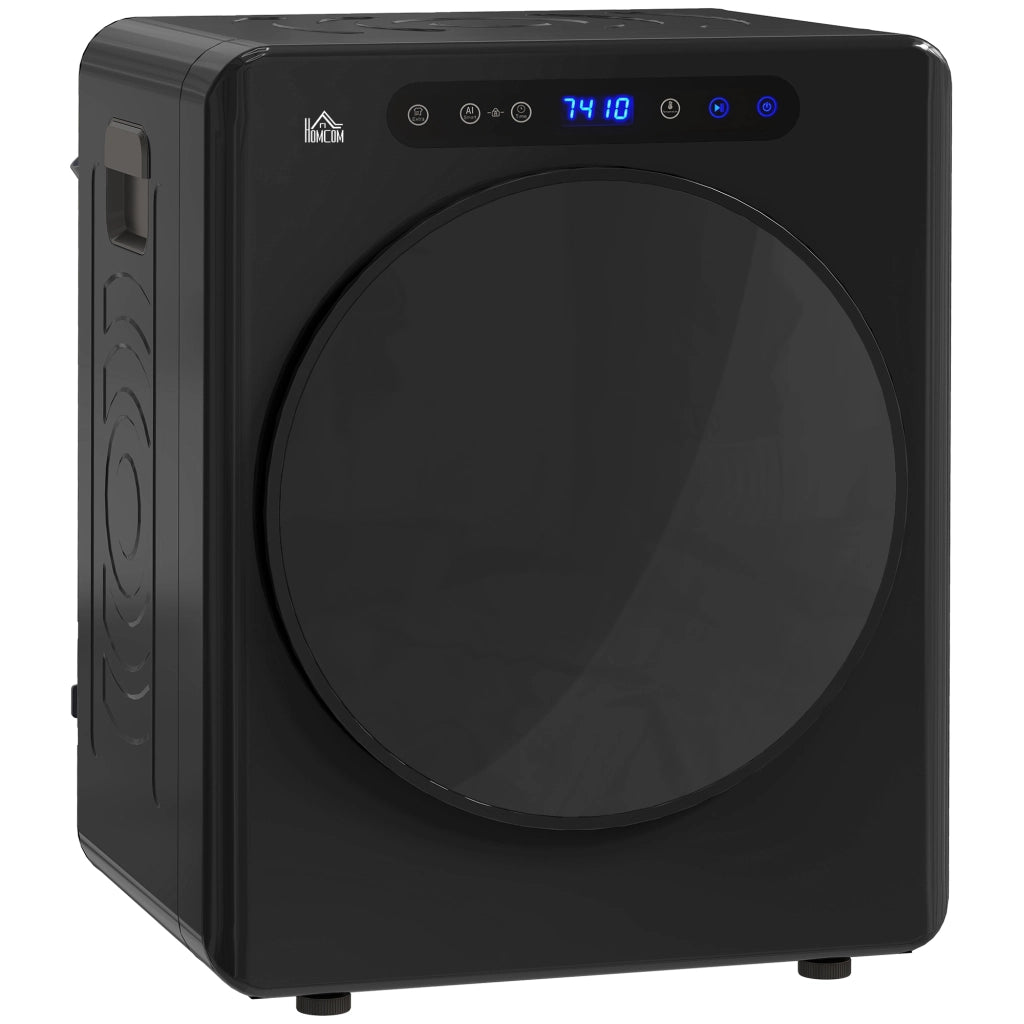 Asciugatrice a condensazione elettrica ¨C Minimal ¨C 1000 W 3 Kg nero acciaio inox