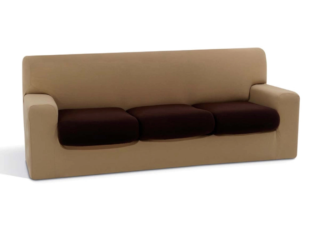 Copridivano Sofa Cover In Tinta Unita - 2 Posti - Violetta 150