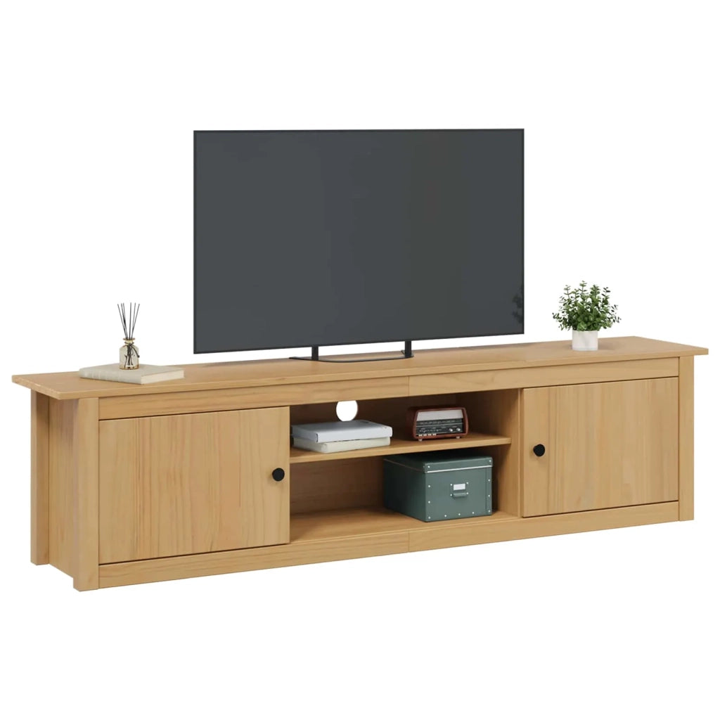 Supporto per TV | Armadietto TV | Mobile Porta TV HILL Marrone miele 158 x 40 x 39,5 cm