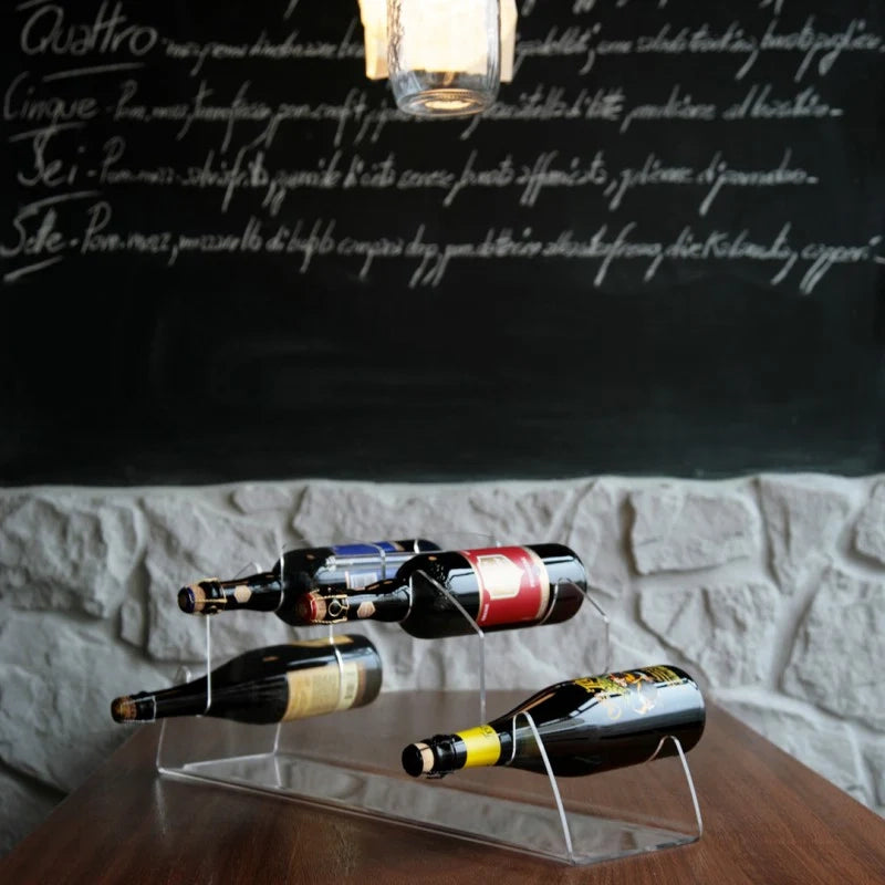 Cantinetta in plexiglass 4 Bottiglie