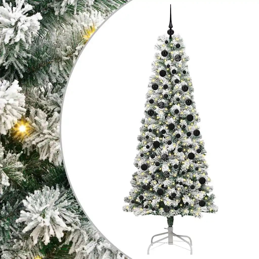 Albero di Natale Artificiale con Rami Pieghevoli 210 cm 3395605