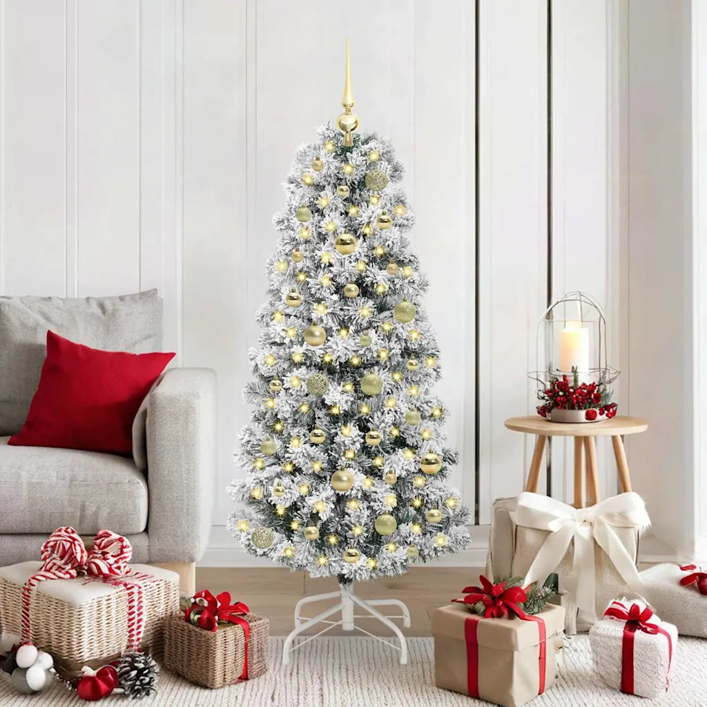 Albero di Natale Artificiale con Rami Pieghevoli 150 cm 3395590