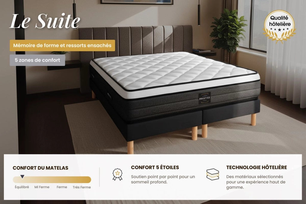 Set materasso e base 80x190 cm - Suite