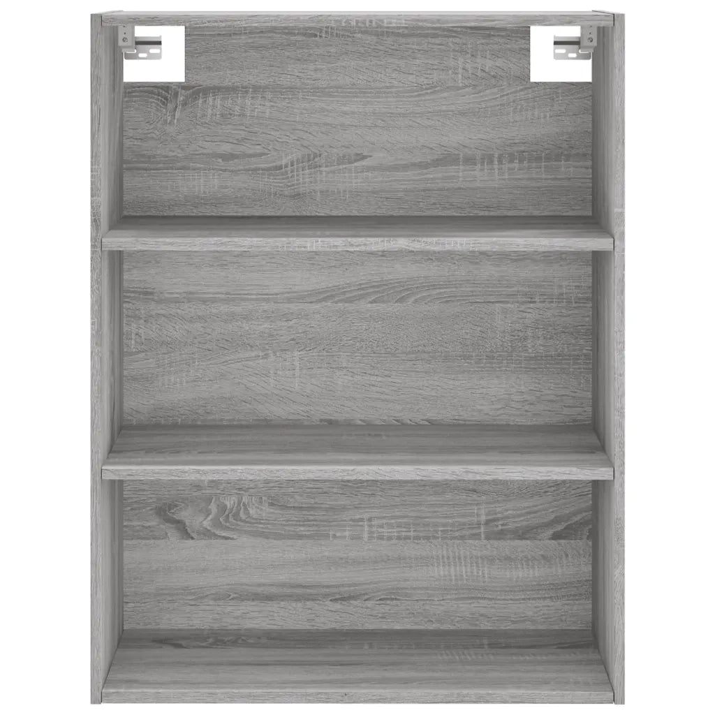 Credenza | Madia | Buffet da pranzo | Armadio da pranzo Grigio Sonoma 69,5x34x180 cm in Legno Multistrato