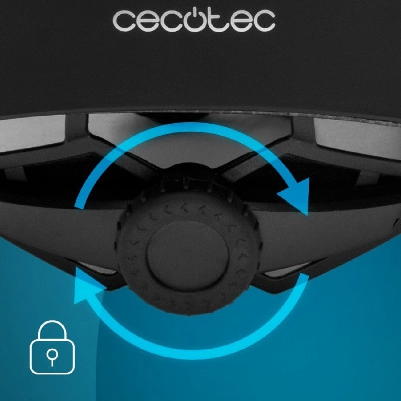 CECOTEC 07345 - Casco BrainGuard Urban Black L-XL