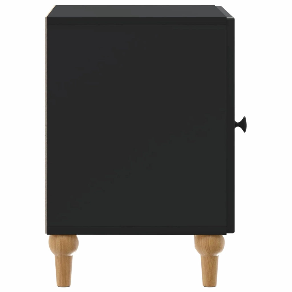 Armadio da Notte 2 pcs Nero 43 x 34,5 x 50 cm 894108