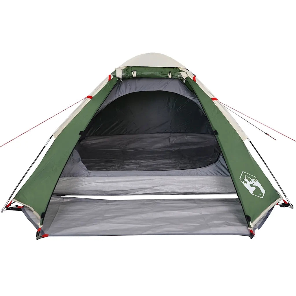 Tenda da Campeggio | Tenda Familiare a Cupola per 4 Persone Verde Impermeabile