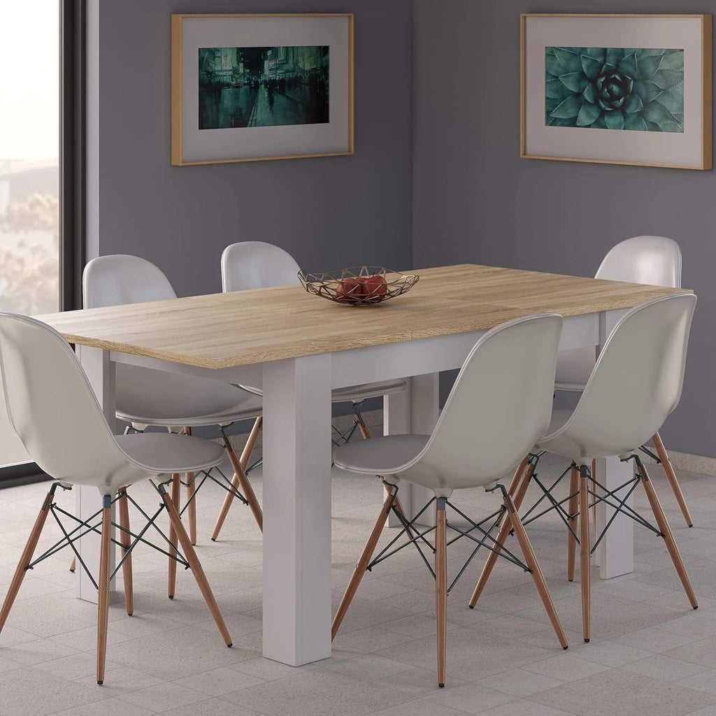 TAVOLO ALL.LE 90X140-190X78H CA-BIA