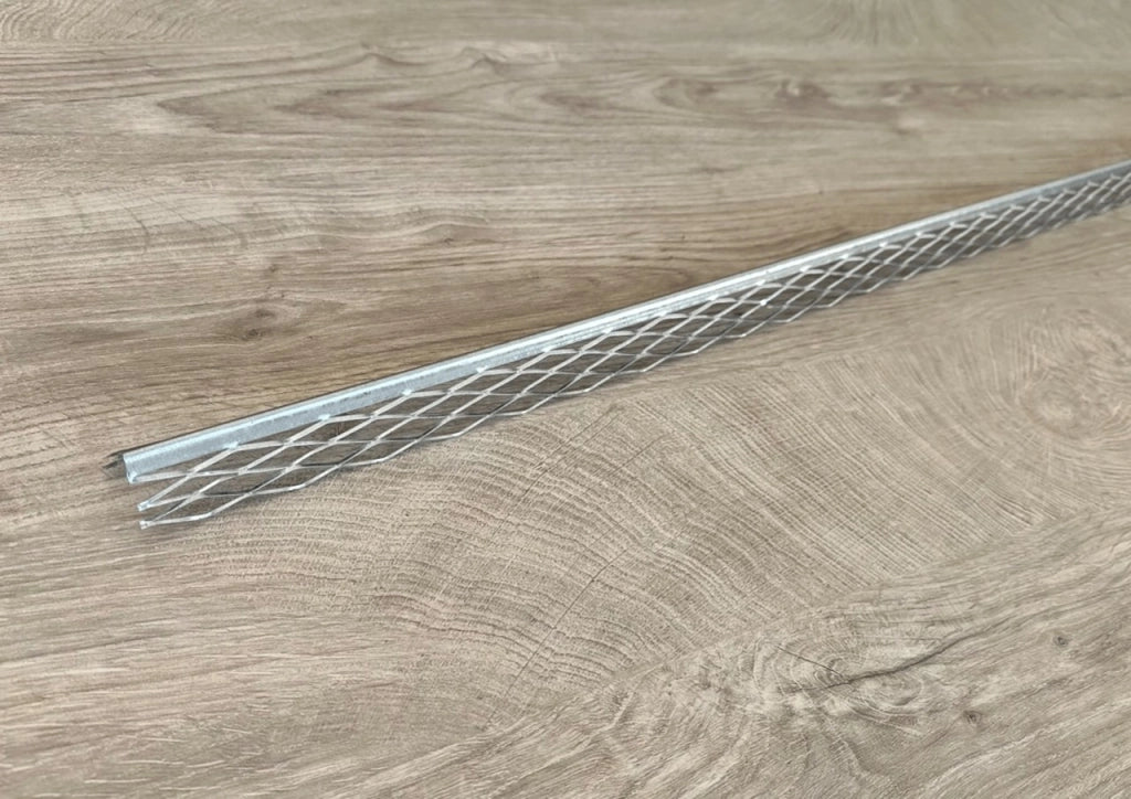 Paraspigolo a 5 maglie per intonaco 2,8 metri : Modello - ALLUMINIO