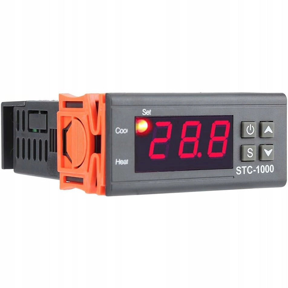Termostato Regolatore di Temperatura STC-1000 230V – Display LED, Sonda Impermeabile | Controllo da -50°C a 110°C