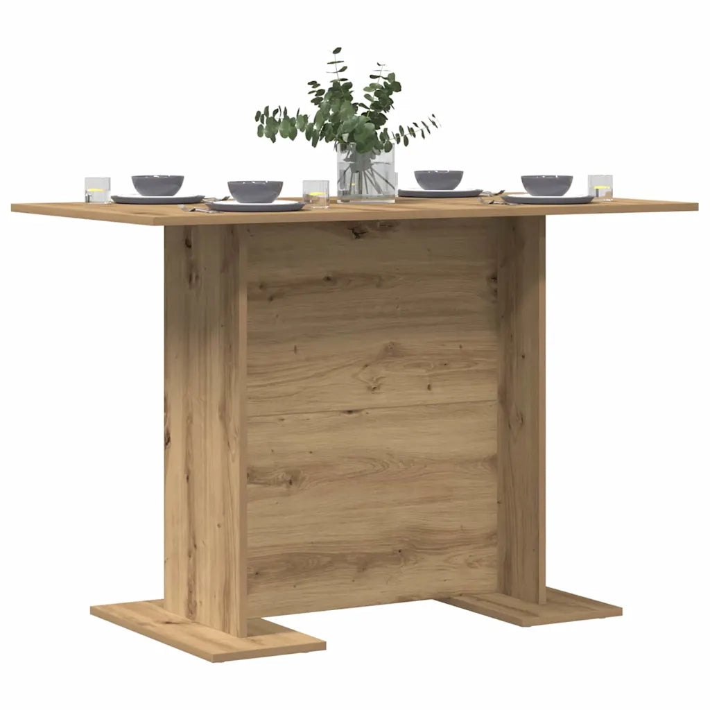 Tavolo da Pranzo | Tavolo da cucina rovere artigianale 110 x 60 x 75 cm