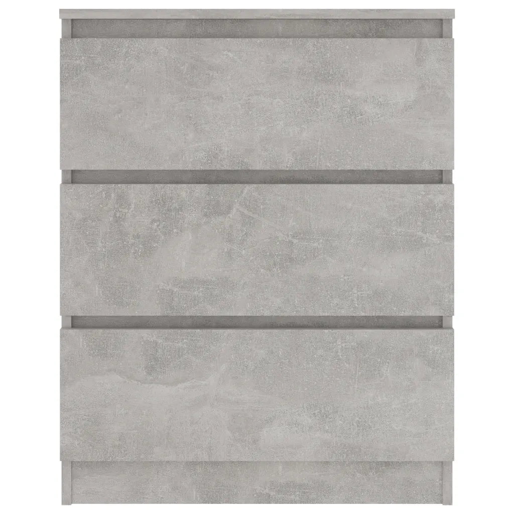 Credenza | Madia | Buffet da pranzo | Armadio da pranzo Grigio Cemento 60x35x76 cm in Legno Multistrato