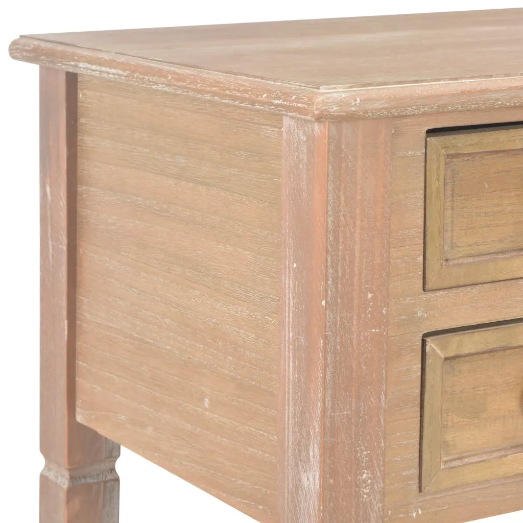 Scrivania Marrone 109,5x45x77,5 cm in Legno 280072