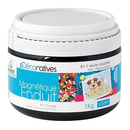 INTONACO NERO EFFETTO MAGNETICO 1 KG.