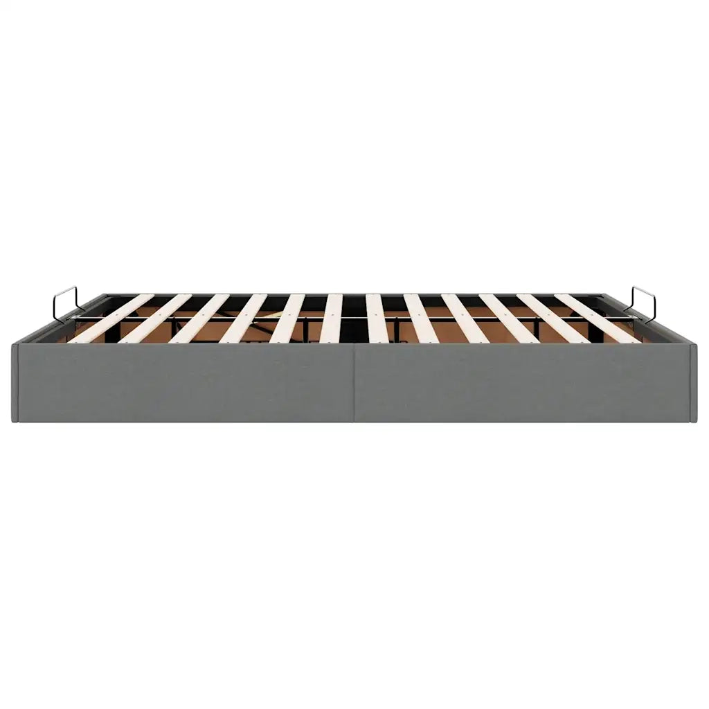 Struttura Letto Pouf senza Materasso 180x200 cm in Tessuto 3310897