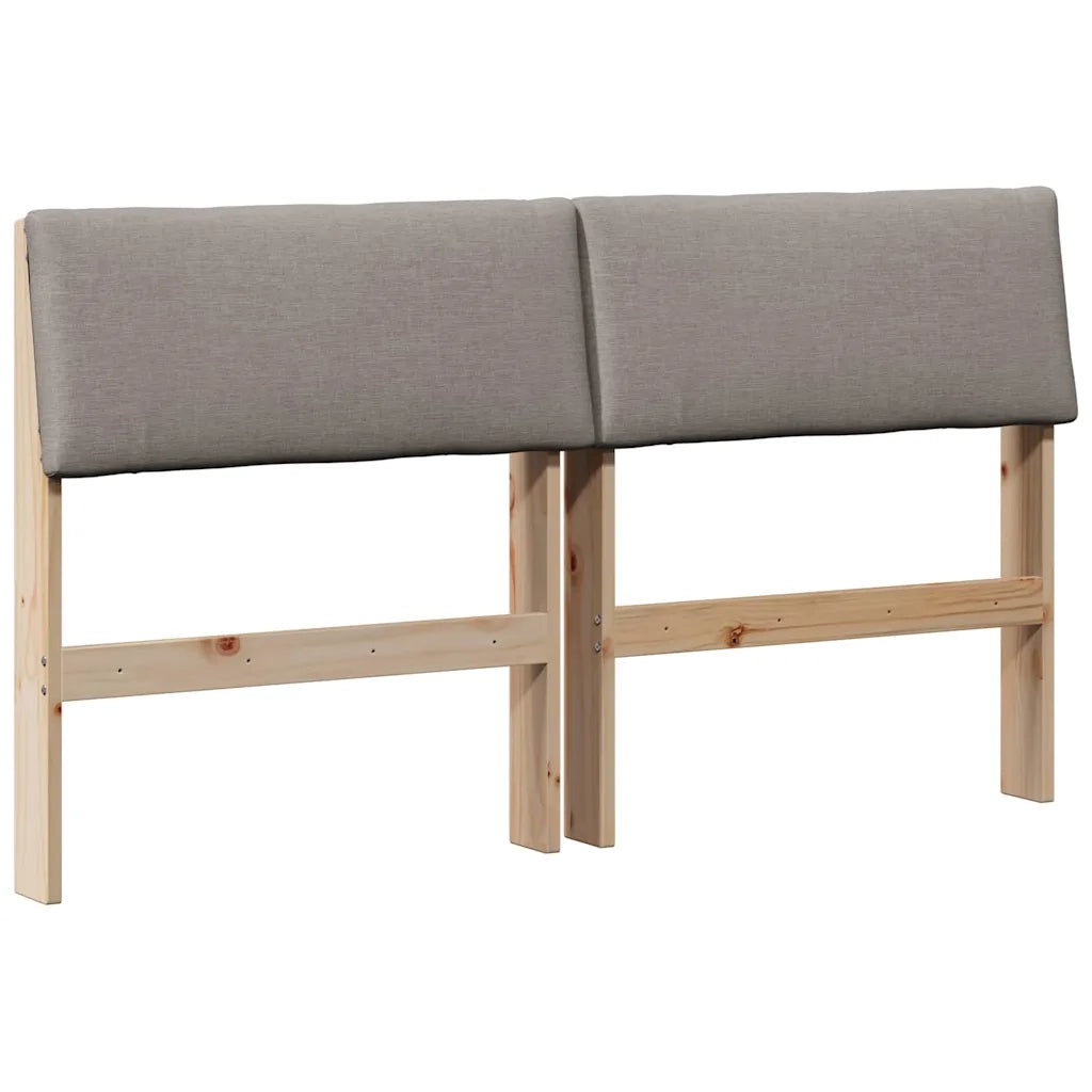 Testiera imbottita Talpa 140 cm Pino massello 879122