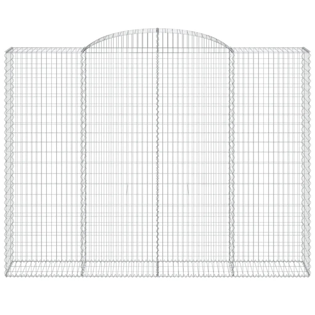 Cesto Gabbione ad Arco 300x50x220/240 cm Ferro Zincato