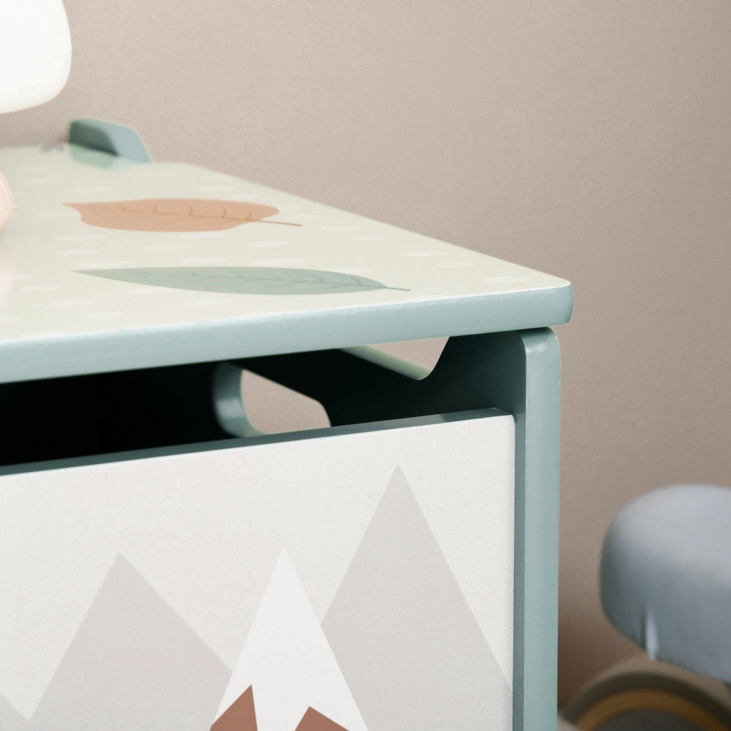 Casetta Giocattoli con Coperchio ¨C Zephmum ¨C Verde 60x40x30